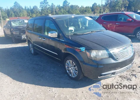 2013 Chrysler Town & Country Touring-L из США, поврежденный, VIN 2C4RC1CG1DR610286